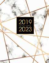 9781725686366-1725686368-2019-2023 Five Year Planner: Elegant Marble, 60 Months Calendar, 5 Year Appointment Calendar, Business Planners, Agenda Schedule Organizer Logbook and ... (5 Year Monthly Planner 2019-2023) (Volume 5)