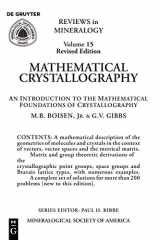 9780939950195-0939950197-Mathematical Crystallography (Reviews in Mineralogy & Geochemistry, 15)