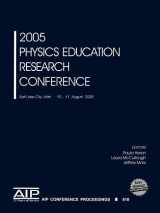 9780735403116-0735403112-2005 Physics Education Research Conference (AIP Conference Proceedings, 818)