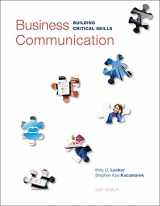 9780073403267-0073403261-Business Communication: Building Critical Skills