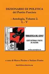 9781291460490-1291460497-Dizionario di politica del Partito Fascista - Vol. 2 (Italian Edition)