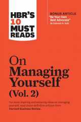 9781647820800-1647820804-HBR's 10 Must Reads on Managing Yourself, Vol. 2 (with bonus article "Be Your Own Best Advocate" by Deborah M. Kolb)