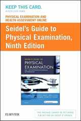 9780323793490-0323793495-Physical Examination and Health Assessment Online for Seidel's Guide to Physical Examination (Access Code, and Textbook Package)