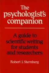 9780521349215-0521349214-The Psychologist's Companion: A Guide to Scientific Writing for Students and Researchers