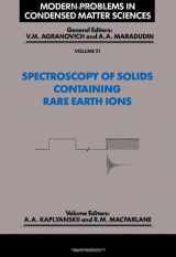 9780444870513-0444870512-Spectroscopy of Solids Containing Rare Earth Ions (Modern Problems in Condensed Matter Sciences)