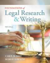 9781133278290-1133278299-Foundations of Legal Research and Writing