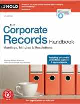 9781413329599-1413329594-Corporate Records Handbook, The: Meetings, Minutes & Resolutions