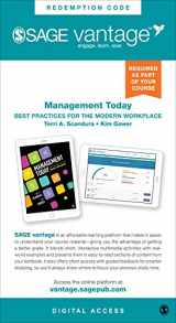 9781071807460-1071807463-Management Today Vantage Shipped Access Card: Best Practices for the Modern Workplace