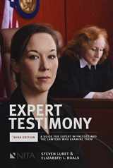 9781601563996-160156399X-Expert Testimony: Third Edition A Guide For Expert Witnesses and the Lawyers Who Examine Them (Nita)