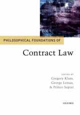9780198713029-0198713029-Philosophical Foundations of Contract Law (Philosophical Foundations of Law)