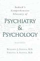9781470019570-1470019574-Sadock's Comprehensive Glossary of Psychiatry and Psychology