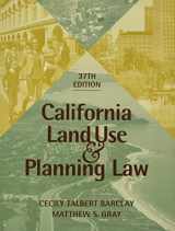 9781938166334-1938166337-California Land Use & Planning Law
