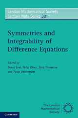 9780521136587-052113658X-Symmetries and Integrability of Difference Equations (London Mathematical Society Lecture Note Series, Series Number 381)