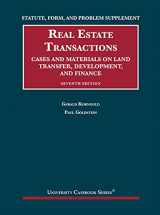 9781642423051-164242305X-Statute, Form, and Problem Supplement to Real Estate Transactions: Transfer, Development, and Finance, 7th (University Casebook Series)