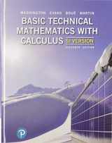 9780135309476-0135309476-Basic Technical Mathematics with Calculus SI Version Plus MyLab Math -- Access Card Package