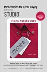 9781501395079-1501395076-Mathematics for Retail Buying: Studio Access Card