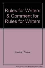 9780312453121-0312453124-Rules for Writers & Comment for Rules for Writers