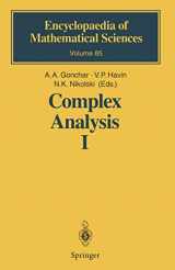 9783540547037-3540547037-Complex Analysis I: Entire and Meromorphic Functions Polyanalytic Functions and Their Generalizations (Encyclopaedia of Mathematical Sciences, 85)