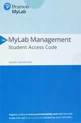 9780134744490-0134744497-MyLab Management with Pearson eText -- Access Card -- for Strategic Management and Competitive Advantage: Concepts and Cases