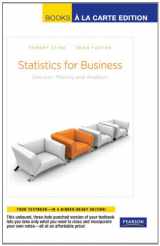 9780321640901-032164090X-Statistics for Business: Decision Making + Analysis, Books a La Carte Edition