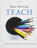 9781305622913-130562291X-Bundle: Those Who Can, Teach, Loose-leaf Version, 14th + MindTap Education, 1 term (6 months) Printed Access Card