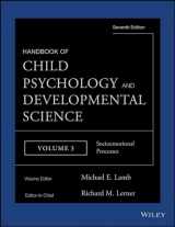 9781118136799-1118136799-Handbook of Child Psychology and Developmental Science, Socioemotional Processes (Handbook of Child Psychology and Developmental Science, Volume 3)