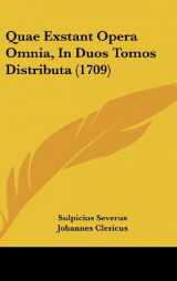 9781104720940-1104720949-Quae Exstant Opera Omnia, In Duos Tomos Distributa (1709)