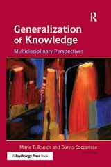 9781138975064-1138975060-Generalization of Knowledge: Multidisciplinary Perspectives