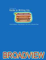 9781554810000-1554810000-The Broadview Guide to Writing