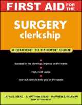 9780071364225-0071364226-First Aid for the Surgery Clerkship (First Aid Series)