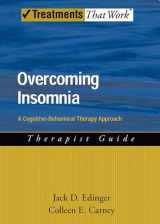 9780195365894-0195365895-Overcoming Insomnia: A Cognitive-Behavioral Therapy Approach Therapist Guide (Treatments That Work)