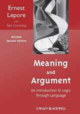 9781118390191-1118390199-Meaning and Argument: An Introduction to Logic Through Language