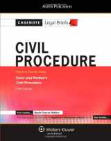 9780735584129-0735584125-Casenote Legal Briefs: Civil Procedure, Keyed to Freer & Perdue, Fifth Edition