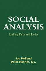 9780883444627-0883444623-Social Analysis: Linking Faith and Justice