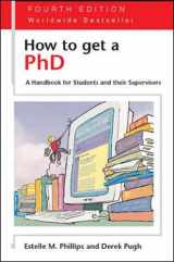 9780335227457-0335227457-How to Get a PhD - 4th edition (Study Skills)