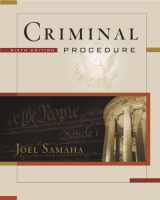 9780534629281-0534629288-Criminal Procedure (with CD-ROM and InfoTrac)
