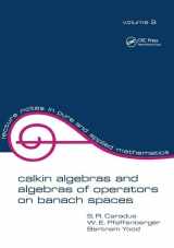 9781138441835-113844183X-Calkin Algebras and Algebras of Operators on Banach Spaces (Lecture Notes in Pure and Applied Mathematics)
