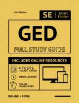 9781949147933-1949147932-GED Full Study Guide: Test Preparation For All Subjects Including 4 Full Length Practice Tests Both In The Book + Online, With 1,300 Realistic Practice Test Questions And Hundreds Of Online Flashcards
