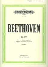 9780577081138-0577081136-Beethoven: Duet with Two Obligato Eyeglasses, WoO 32 (Set of Parts)
