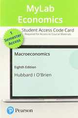 9780135801284-0135801281-Macroeconomics -- MyLab Economics with Pearson eText Access Code