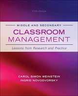 9780078024535-0078024536-Middle and Secondary Classroom Management: Lessons from Research and Practice