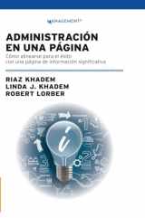 9789878935997-987893599X-Administración En Una Página: Cómo alinearse para el éxito con una página de información significativa (Spanish Edition)