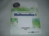 9780825170980-0825170982-Common Core State Standards Mathematics 1 Integrated Pathway Teacher Resource (Unit 3)