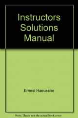 9780130340214-0130340219-Instructors Solutions Manual: Introductory Mathematical Analysis for Business, Economics, and the Life and Social Sciences (Tenth Edition)