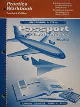 9780618046782-061804678X-McDougal Littell Passport to Mathematics Book 2 Practice Workbook Teacher's Edition