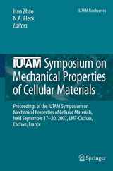 9781402094033-1402094035-IUTAM Symposium on Mechanical Properties of Cellular Materials: Proceedings of the IUTAM Symposium on Mechanical Properties of Cellular Materials, ... Cachan, France (IUTAM Bookseries, 12)