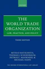 9780199571857-0199571856-The World Trade Organization: Law, Practice, and Policy (Oxford International Law Library)