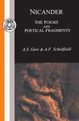 9781853995286-1853995282-Nicander: The Poems and Poetical Fragments