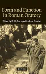 9780521768955-0521768950-Form and Function in Roman Oratory