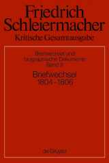 9783110206029-3110206021-Briefwechsel 1804-1806: (Briefe 1831-2172) (Abteilung - Briefwechsel Und Biographische Dokumente, 8) (German Edition)